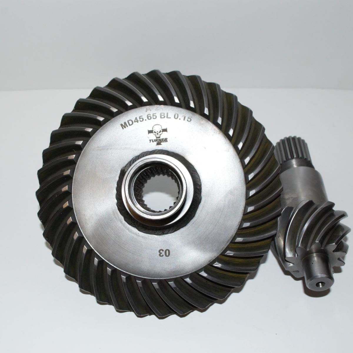 Xmr Rear Diff Turner Billet Rear Differential Ring & Pinion for G2 XMR, No